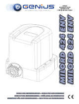 Genius MILORD 424 ENV 824 ENV Operating instructions