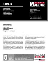 German Maestro Linea-S User manual