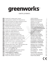 Greenworks G40T5 Owner's manual