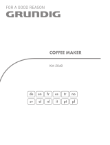 Grundig KM 5040 User manual