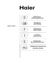 Haier HRFN250D Troubleshooting guide