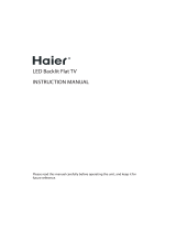 Haier LE22G610CF User manual