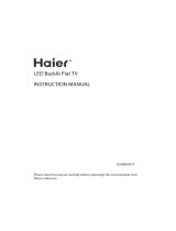 Haier LE40B650CF Owner's manual
