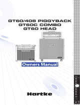 Hartke GT60/408 Piggyback User manual