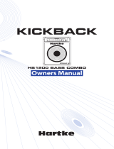 Hartke Kickback KB15 User manual