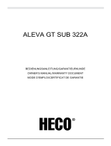 Heco Aleva GT Sub 322A User manual