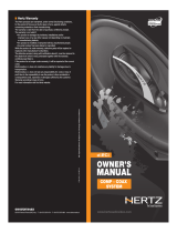 Hertz DCX 165.3 Specification