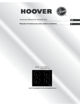 Hoover HPI430BLA/3 Induction Hob User manual