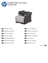HP LaserJet Pro CM1415 Color Multifunction Printer series Owner's manual
