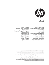 HP p550 Digital Camera User manual