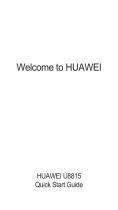 Huawei U8815 User manual