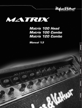 Hughes & Kettner Matrix 100 Combo User manual