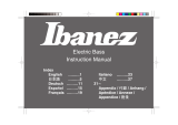 Ibanez Electric Basses 2014 Owner's manual