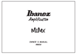 Ibanez MIMX30 Owner's manual