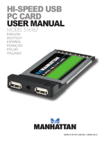 Manhattan 516167 User manual