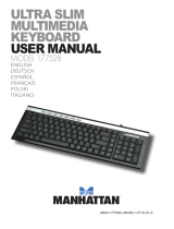 Manhattan Ultra Slim User manual