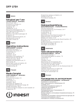 Indesit DFP 27B1 A EU User guide