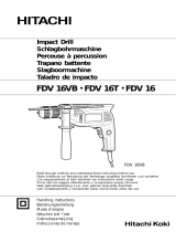 Hitachi FDV 16 User manual