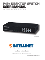 Intellinet 8-Port Fast Ethernet PoE  Switch User manual