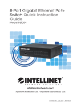 Intellinet 8-Port Gigabit Ethernet PoE  Switch Quick Installation Guide