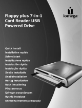 Iomega FLOPPY PLUS 7-IN-1 CARD READER USB POWERED DRIVE User manual