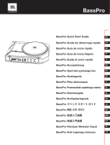 JBL BASSPRO Owner's manual