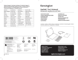 Kensington KeyFolio Pro 2 Universal Owner's manual