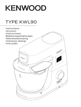 Kenwood TITANIUM CHEF PATISSIER XL KWL90.124SI Owner's manual