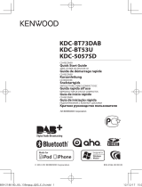 Kenwood Electronics KDC-BT73DAB Owner's manual
