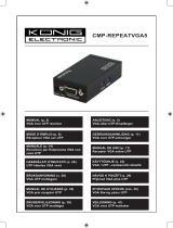 Konig Electronic CMP-REPEATVGA5 Owner's manual