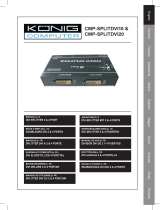 Konig Electronic CMP-SPLITDVI20 Owner's manual