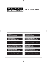Konig Electronic DL-DANCER250 User manual