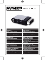 König DVB-T SCART12 User manual