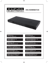 König KN-HDMIMAT20 Specification
