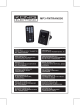 König MP3-FMTRANS50 Owner's manual