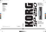 Korg SP-250 User manual