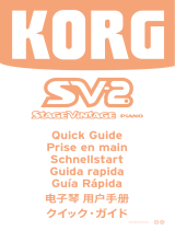 Korg SV-2 User guide