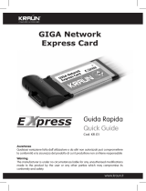 Kraun GIGA Network Express Card Installation guide