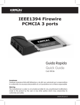 Kraun IEEE1394 Firewire PCMCIA User manual