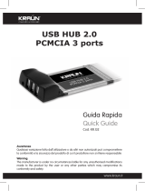 Kraun USB HUB 2.0 PCMCIA User manual