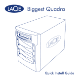 LaCie Biggest Quadra User manual