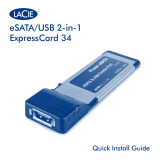 LaCie eSATA/USB Card Installation guide