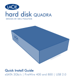 LaCie Hard Disk Quadra User manual