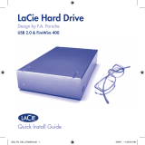 LaCie Mobile Hard Drive Design by F.A. Porsche User manual
