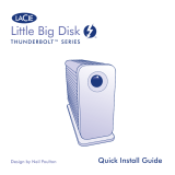 LaCie Little Big Disk 2TB User manual
