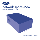 LaCie Network Space MAX 6TB User manual