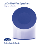 LaCie Speaker User manual