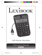 Lexibook CU50 Owner's manual
