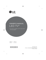 LG 40UF695V User manual