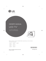 LG 60LB730V User manual